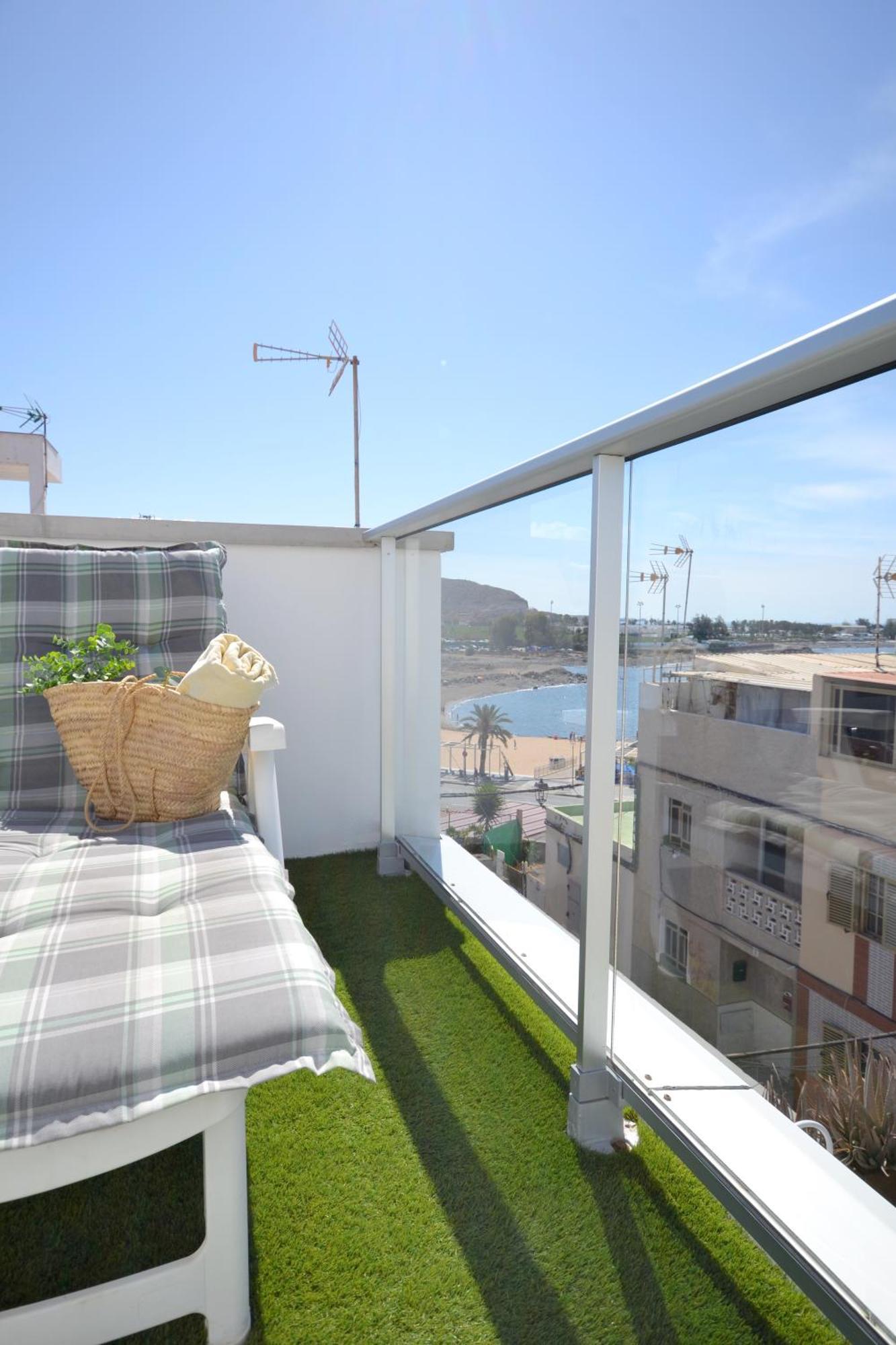 ラ・プラヤ・デ・アルグイネグインLuminoso Loft Recien Reformadoアパートメント エクステリア 写真